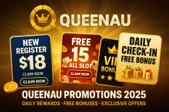 QueenAU Promotions 2025: Daily Bonuses, Free Credits G