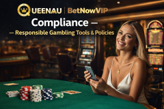 QUEENAU Compliance — Responsible Gambling Tools Polic